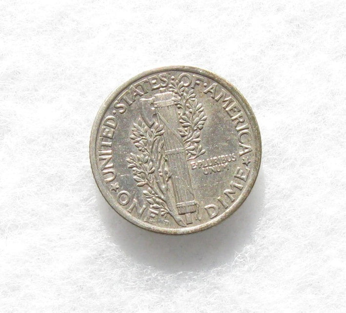 1917D Mercury Dime XF-45