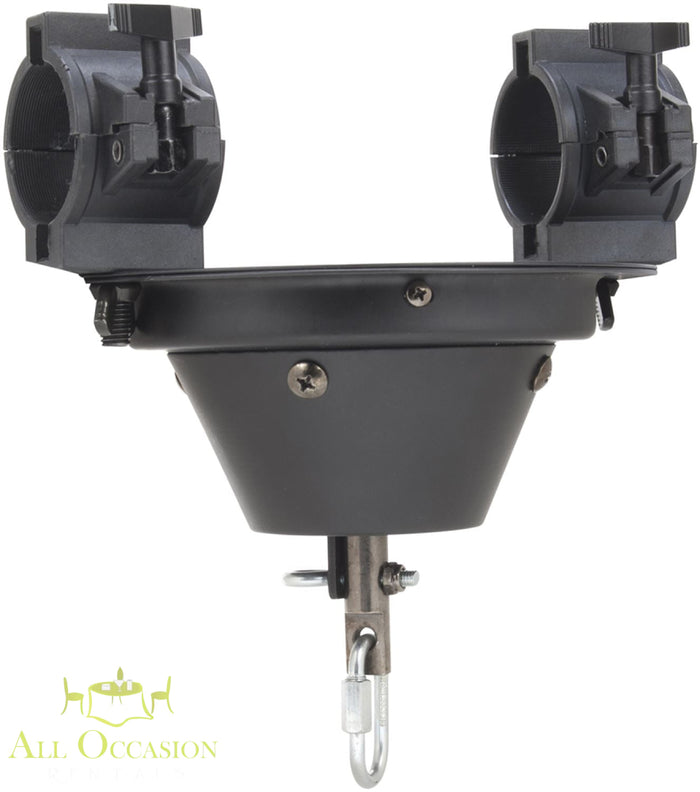 20-Inch Disco Ball Motor Rental mount for secure installation of disco balls at events.