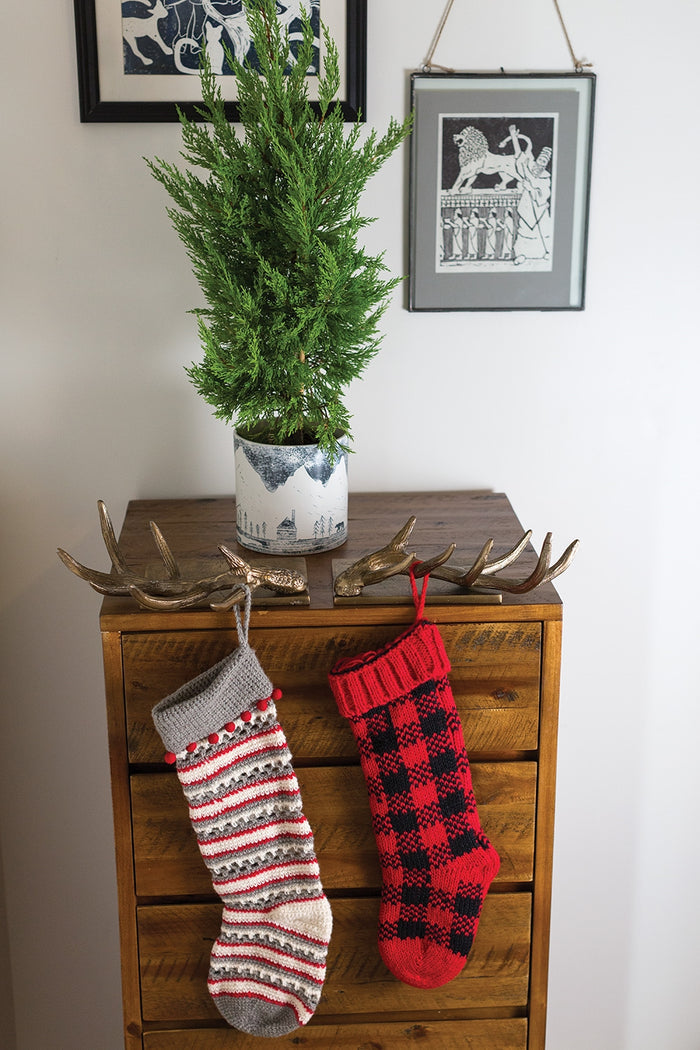 Antler Stocking Holder Set