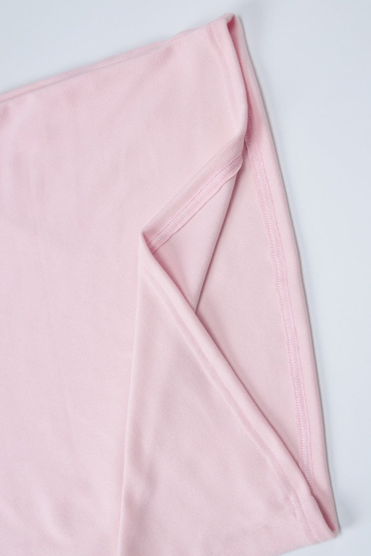 Asymmetrical Neck Long Sleeve Layered Slim Waist Mini Dress