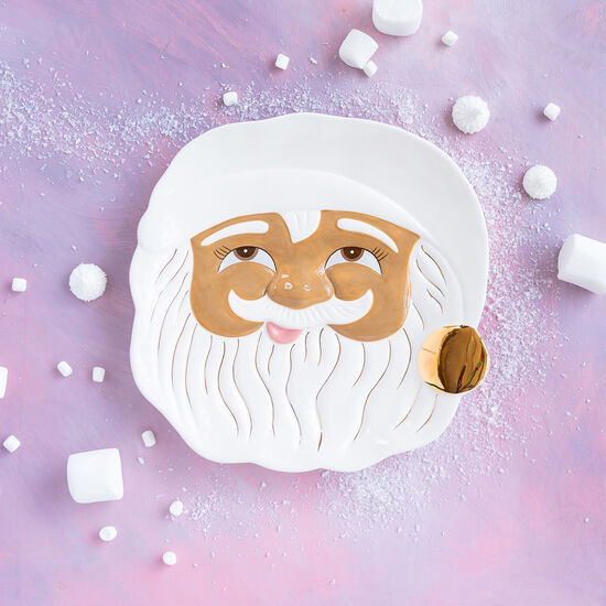 Brown Papa Noel Platter