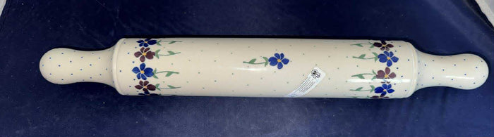Ceramika Artystyczna Plum Rolling pin - Shape: 439 - Pattern: Plum (2509)