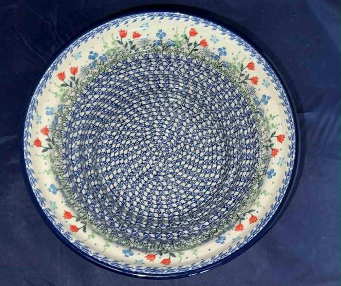 Ceramika Artystyczna Spring Garden Large Farm Bowl - Shape: 802 - Pattern: Spring Garden (2903)