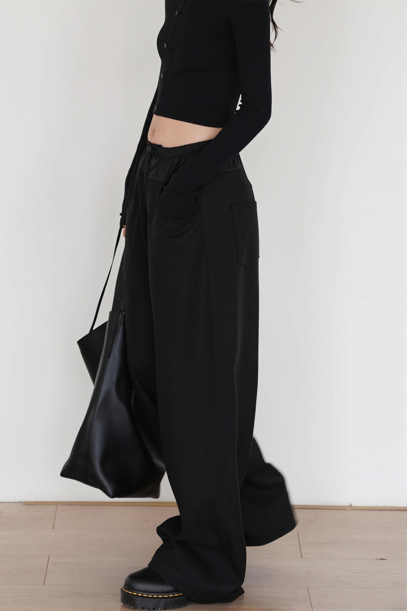 Colorblock Wide Leg Yoga Pants
