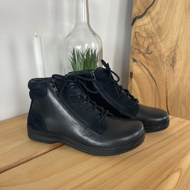 Green Comfort - Varm läderstövel med extra plats och EnergySole™