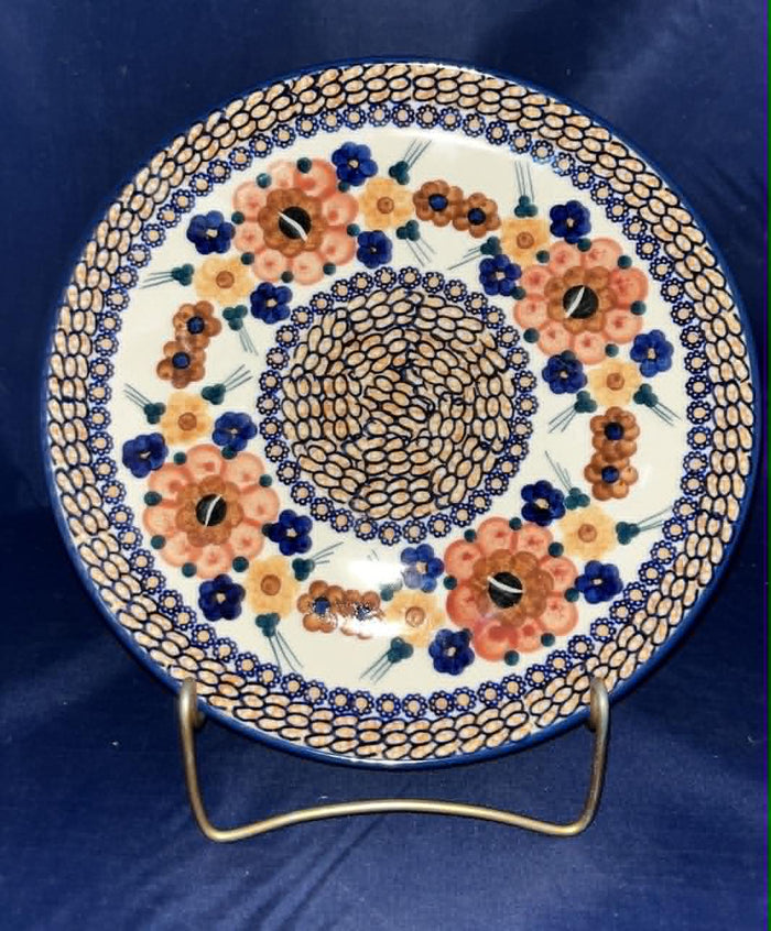 Harvest Basket 10" Dinner Plate - Shape: T-132 - Pattern: Harvest Basket (JZK)