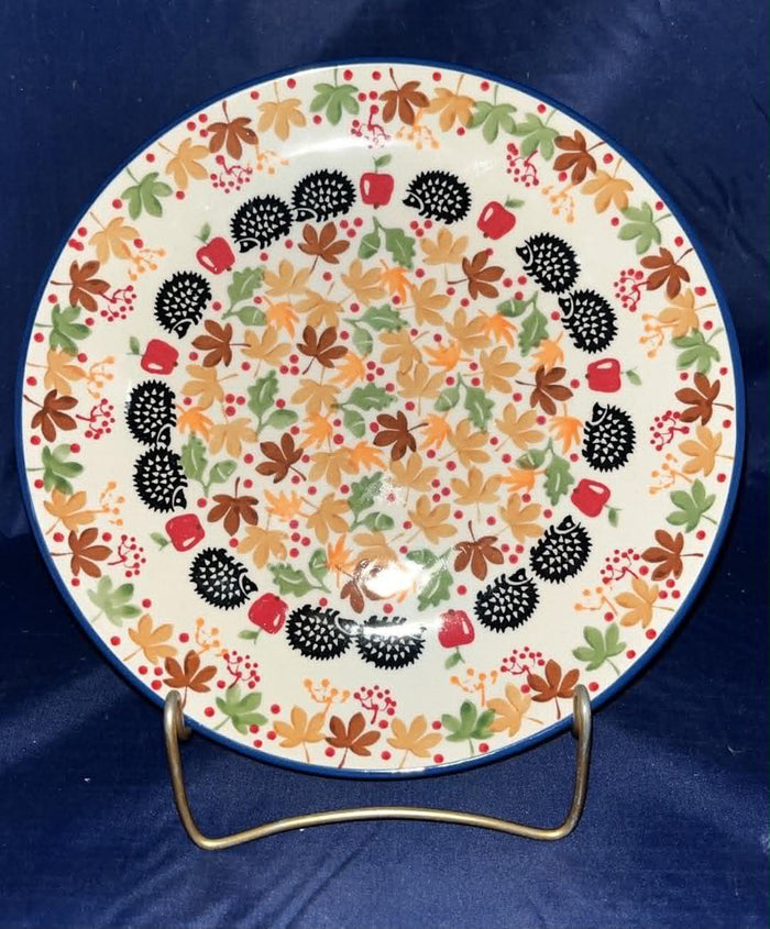 Hedgie 10" Dinner Plate - Shape: T-132 - Pattern: Hedgie (AS71)