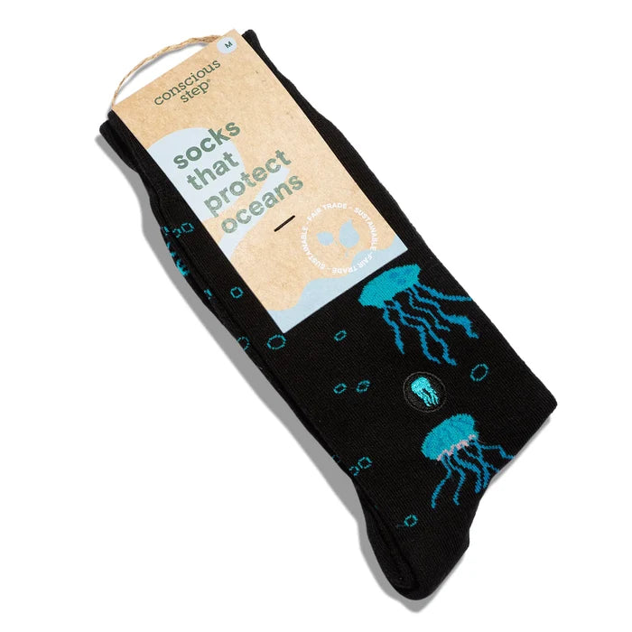 Jellyfish Socks that Protect Oceans - Ali's Wagon