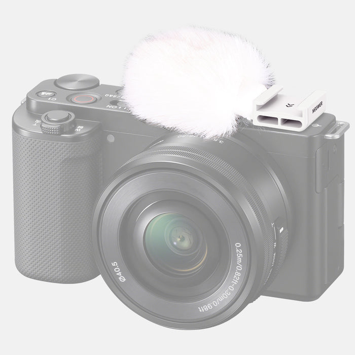 NEEWER CA133 Cold Shoe Wind Muff for ZV-1F/ZV-E10/ZV-1/ZV-E1/ZV-1 II