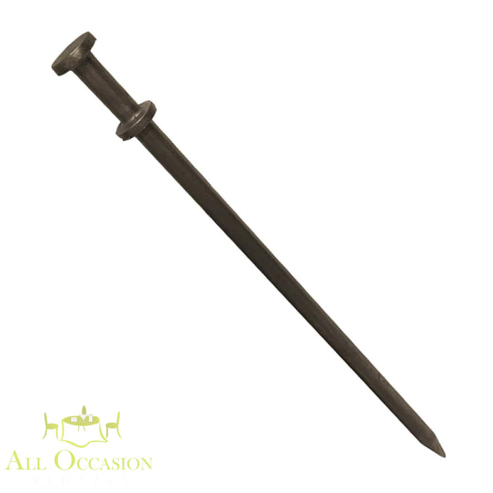 Tent stake.