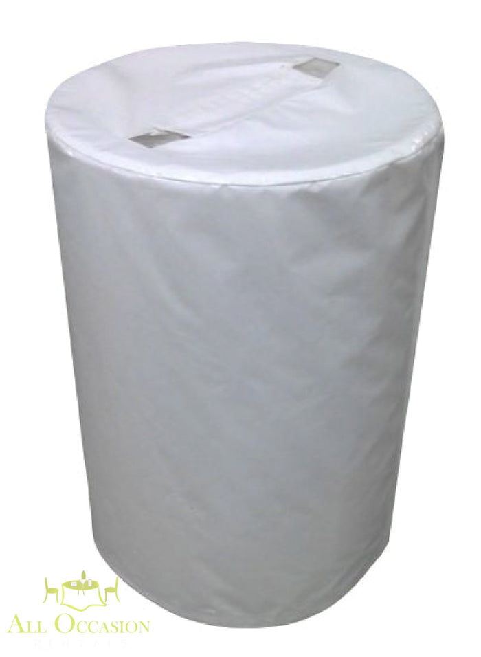 Water Barrels Cover for concealing water barrels at events, ensuring a clean and professional appearance.