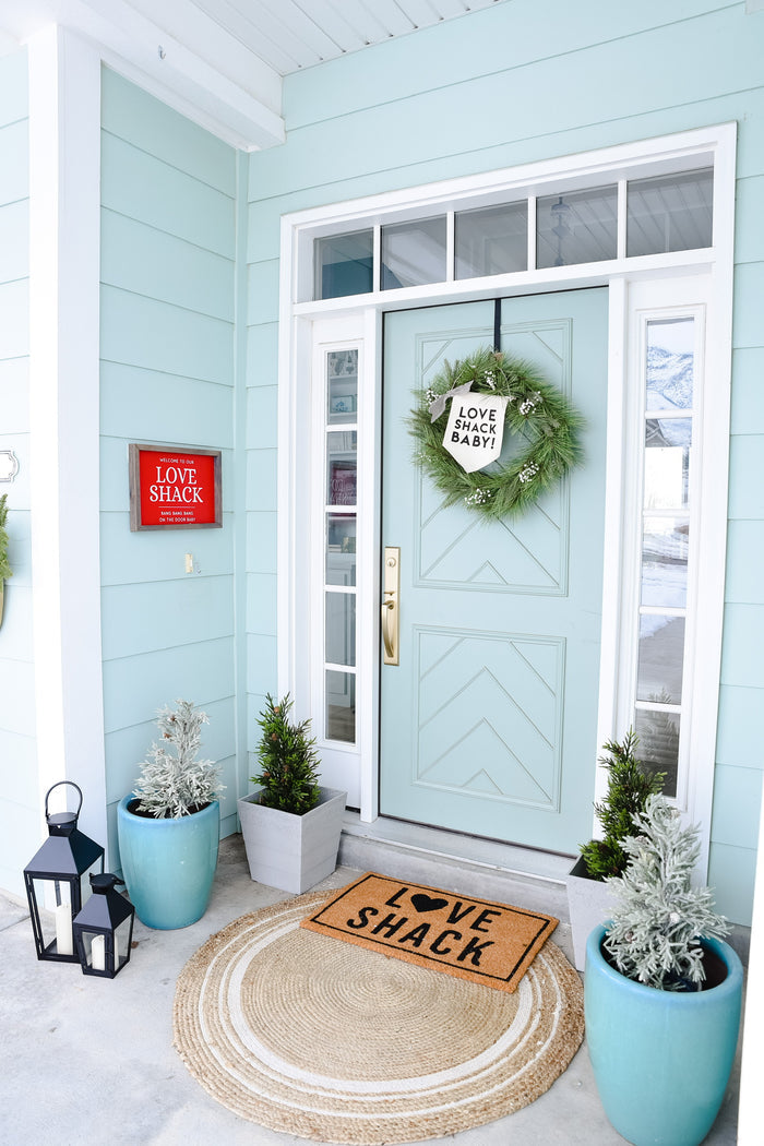 Welcome to Our Love Shack <br>Framed Saying