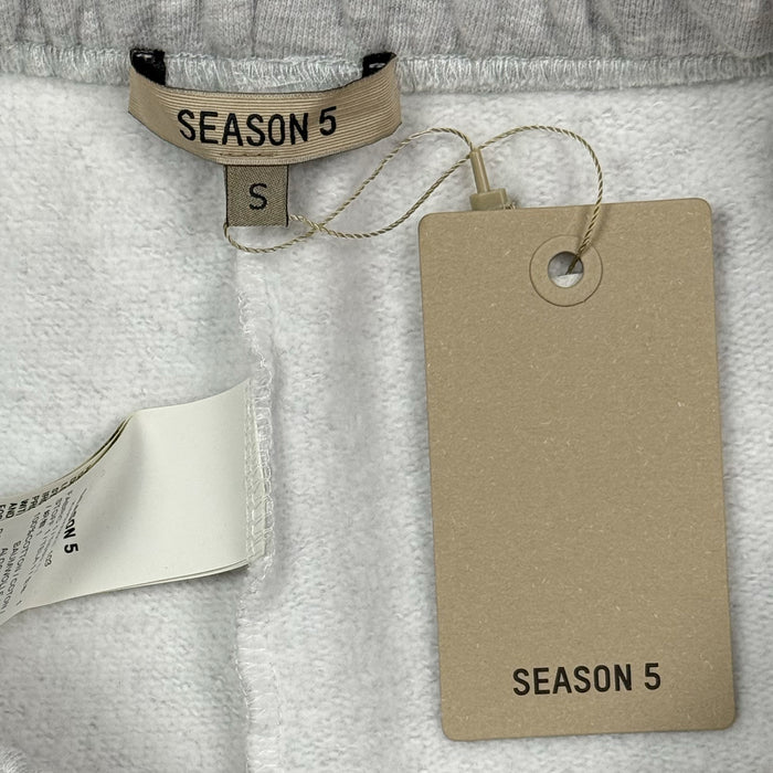 Yeezy Season 5 Heavyweight Unisex Sweatpants In Heather Grey