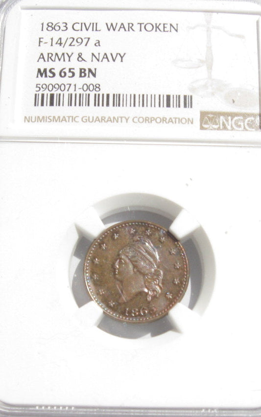 14/297a  NGC MS-65 bn