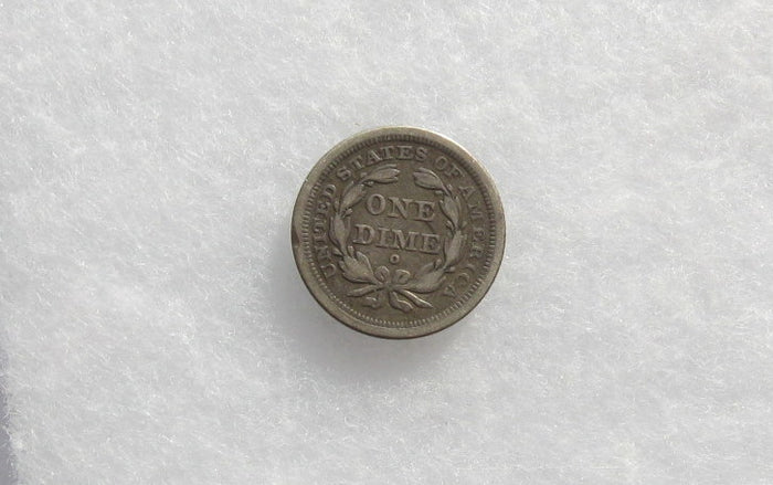 1841 O Seated Liberty Dime XF-40 | Of Coins & Crystals
