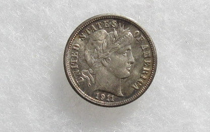 1911 Barber Dime MS-63 | Of Coins & Crystals