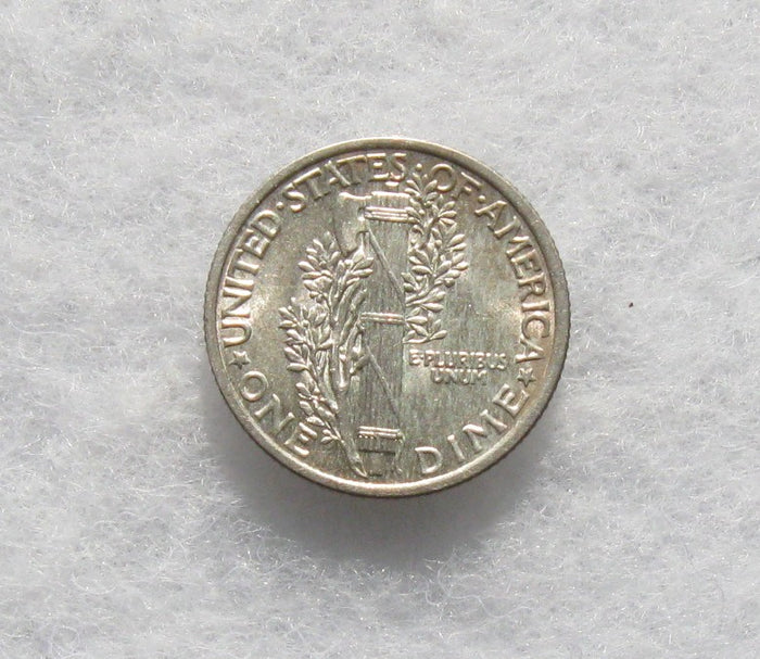 1917 Mercury Dime MS-62 FB
