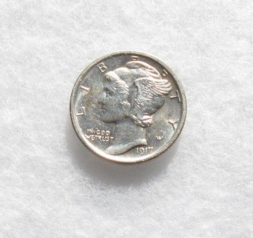 1917S Mercury Dime MS-63