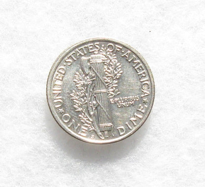 1917S Mercury Dime MS-63