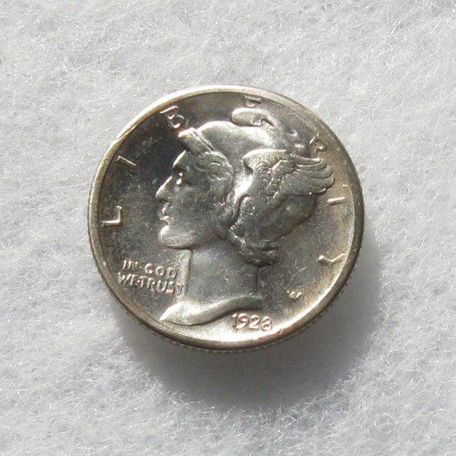 1928S Mercury Dime MS-62