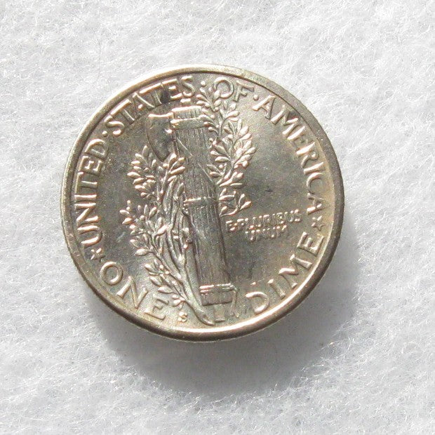 1928S Mercury Dime MS-62