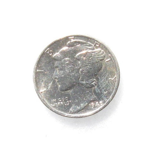 1940S Mercury Dime MS-65FSB - Of Coins & Crystals