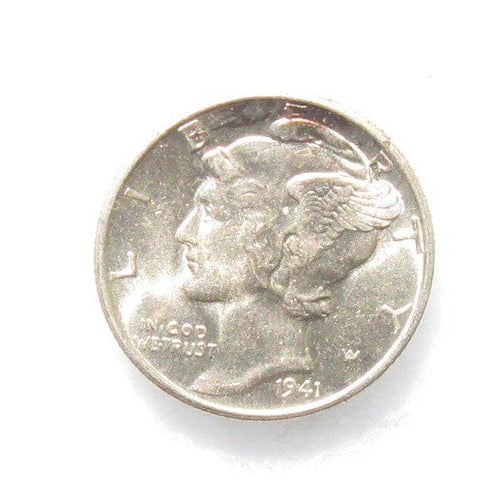1941D Mercury Dime MS-65FSB
