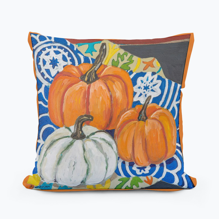 3 Pumpkins Pillow