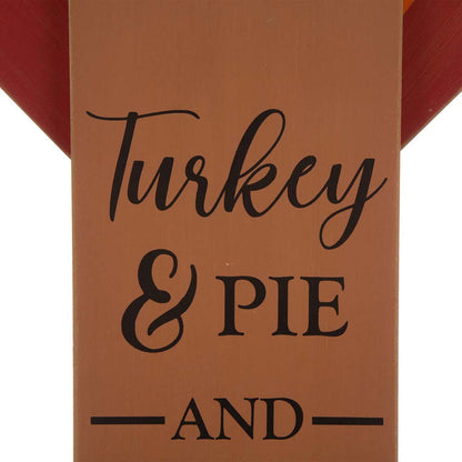 40.00“H Thanksgiving Wooden Turkey Porch Decor
