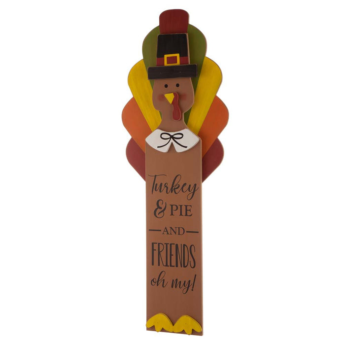 40.00“H Thanksgiving Wooden Turkey Porch Decor