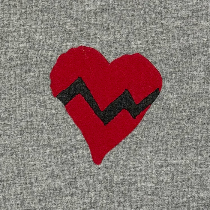 808’s & Heartbreak 2008 Logo Tee In Heather Grey