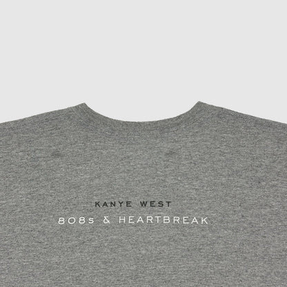 808’s & Heartbreak 2008 Logo Tee In Heather Grey