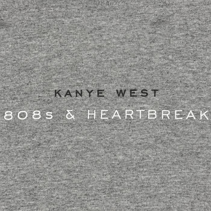 808’s & Heartbreak 2008 Logo Tee In Heather Grey