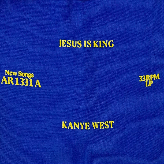 Jesus Is King 2019 Angel Tee In Blue