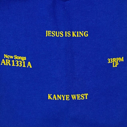 Jesus Is King 2019 Angel Tee In Blue