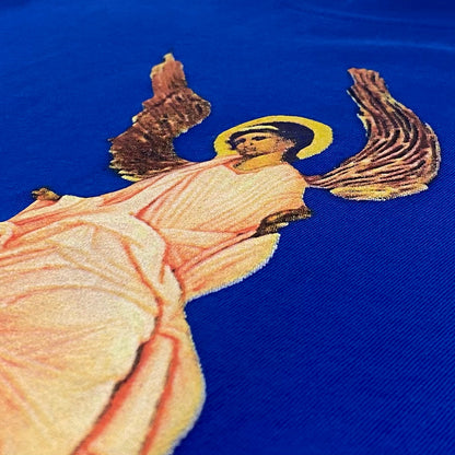 Jesus Is King 2019 Angel Tee In Blue