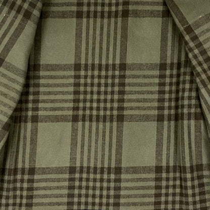 Yeezy Season 6 Flannel Lined Corduroy Denim Sample Jacket In Blue