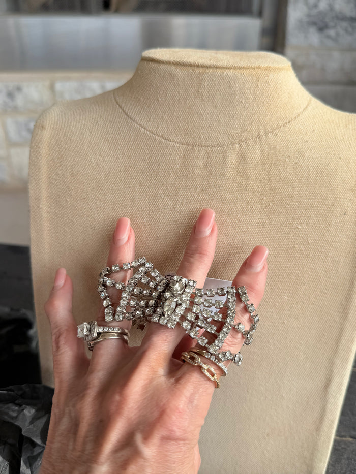 1960s Rhinestone Bracelet