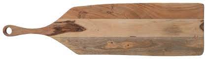 Acacia Wood Cheese/Cutting Board w/ Handle