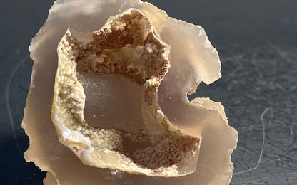 Agate Geode Half 051 - Of Coins & Crystals