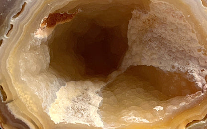 Agate Geode Half 052
