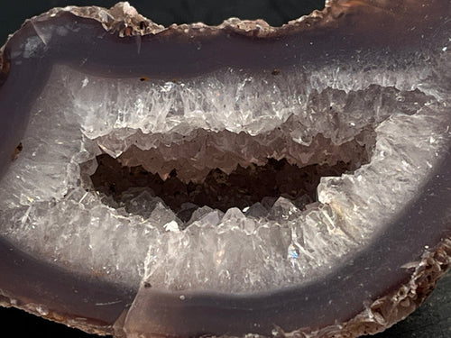 Agate Geode Half 062 - Of Coins & Crystals