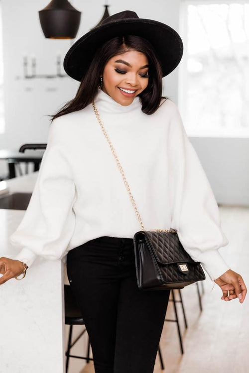 All My Heart Is Yours Cream Sweater