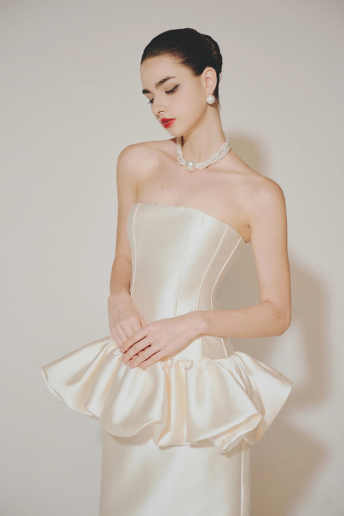 Aurie Peplum Top