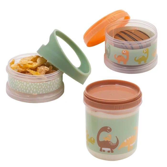 Baby Dinosaur Twist & Snack Stacker - Ali's Wagon