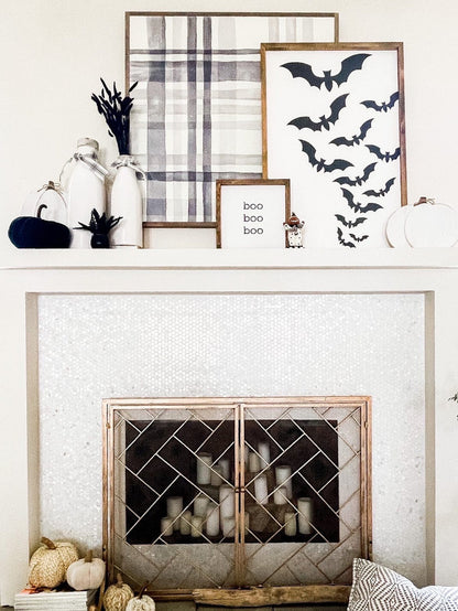 Bats Framed Art