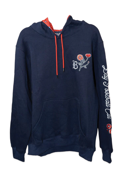 [ Bay FC ] Poppy Overlay Lining Hoodie - Official League