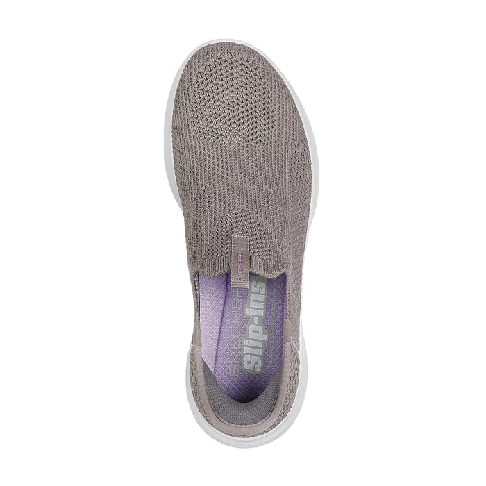 Beige tofflor från Skechers