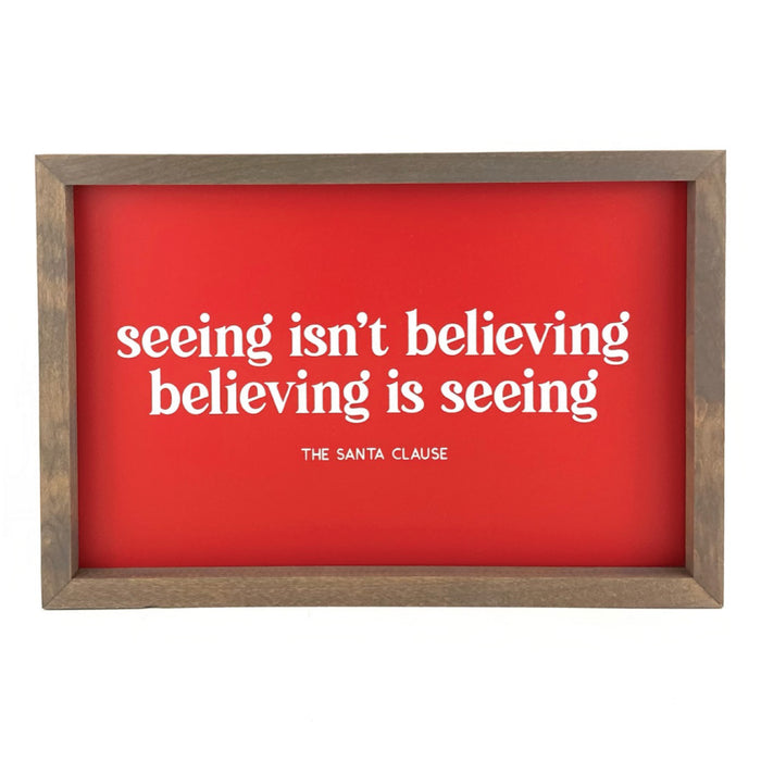 Believing Is Seeing <br>Framed Print