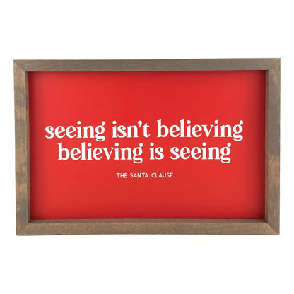 Believing Is Seeing <br>Framed Print